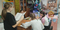 Новогоднее настроение в библиотеке - Тюлячинский район
